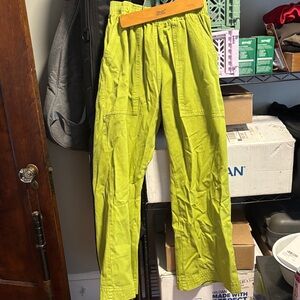 Big Bud Press Lime Green Boot Cut Pants